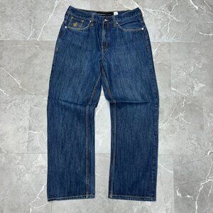 Vintage Rocawear Jeans Mens 32x20 Baggy Loose Embroidered Hip Hop Rap Skate